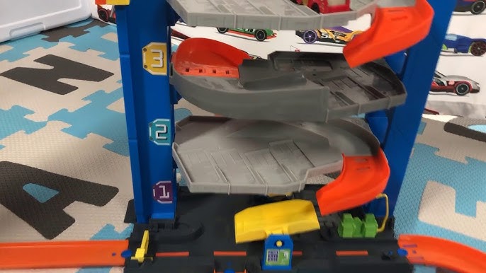 Hot Wheels City Downtown Car Park Playset