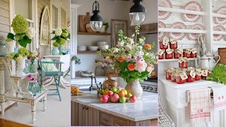 Country style cottage decoration with spring summer touch farmhouse decoration #decoration #country