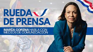 VIVO | RUEDA DE PRENSA de María Corina Machado desde Panamá 🇵🇦