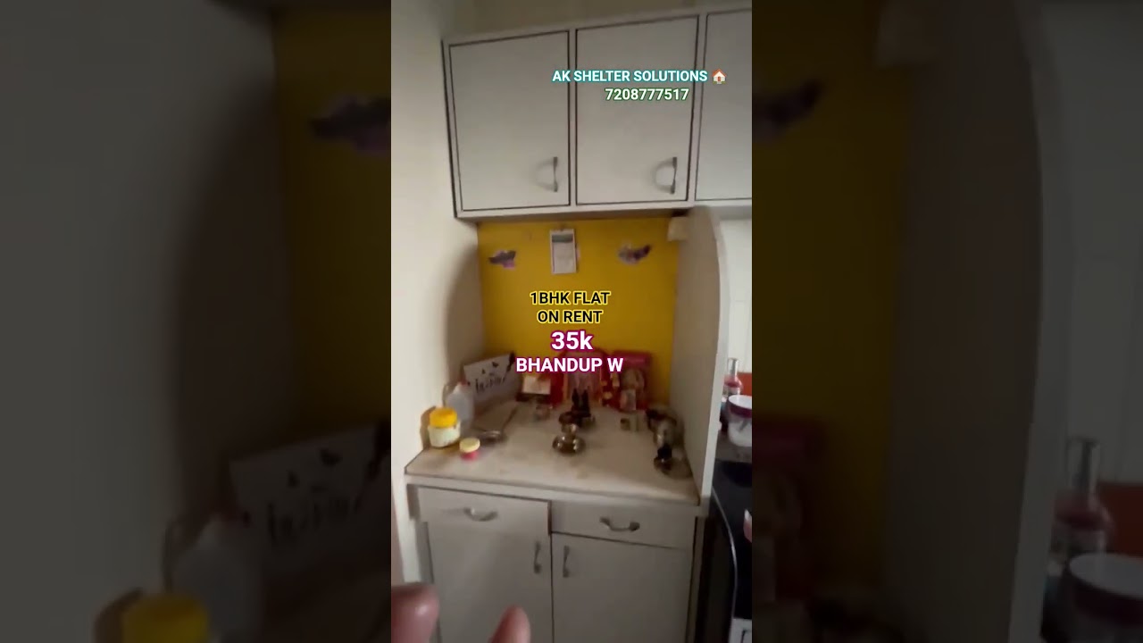 1BHK FURNISHED FLAT ON RENT IN BHANDUP W✨