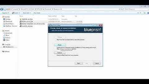 Blueprism V6 installation