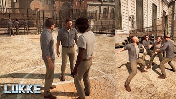 A Way Out #1 PS4 PRO Gameplay co op - 2 Players