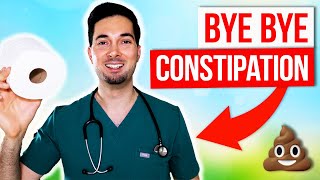 How to poop fast when constipated for constipation relief