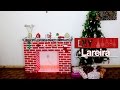 DIY Lareira decorativa | Especial Natal #3