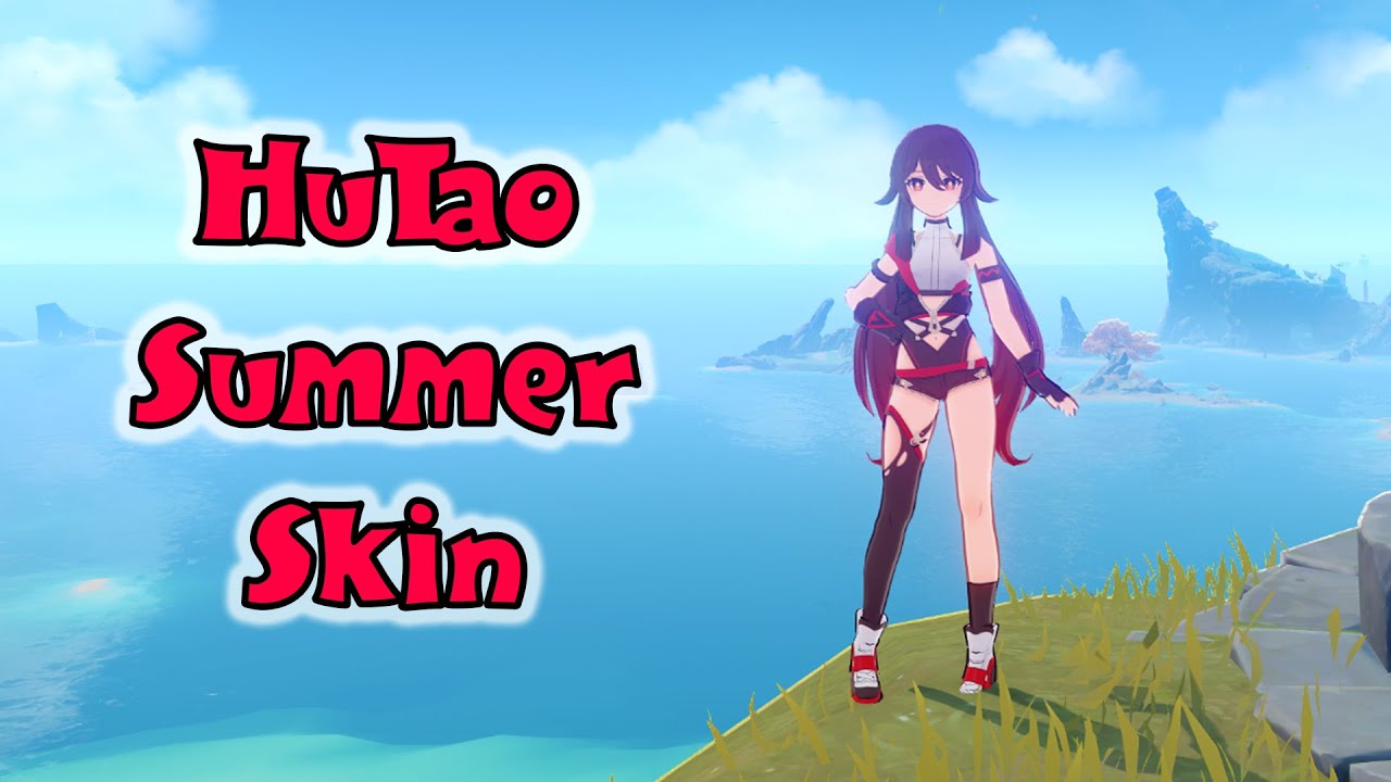 HuTao Summer Skin | Genshin Impact Mod Release - YouTube