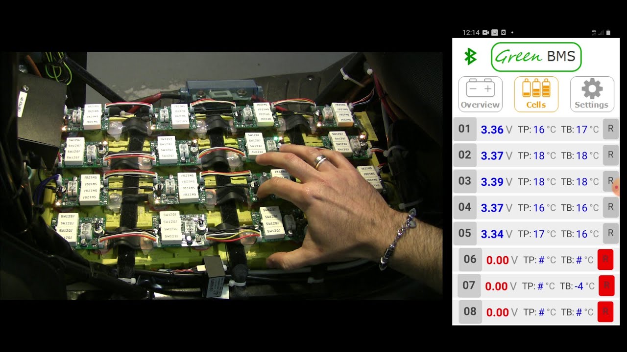 Smart BMS Bluetooth - How to set cell modules address - YouTube