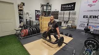 Split Stance Trap Bar Deadlift [Squat]