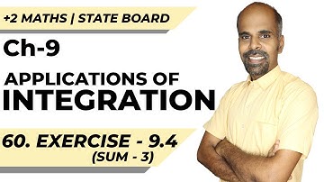 +2 | Ex - 9.4 | Sum No. 3 | Applications of Integration | Class 12 | State Board | ram maths