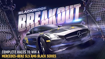 Mercedes-Benz SLS AMG Black Series DAY 1 NFS No Limits BLACKRIDGE BREAKOUT Gameplay Walkthrough
