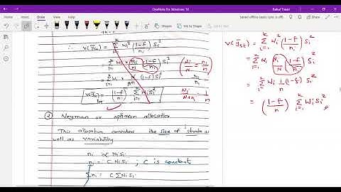 Lecture 3 : Stratified Random Sampling (Oct 5, 2020)