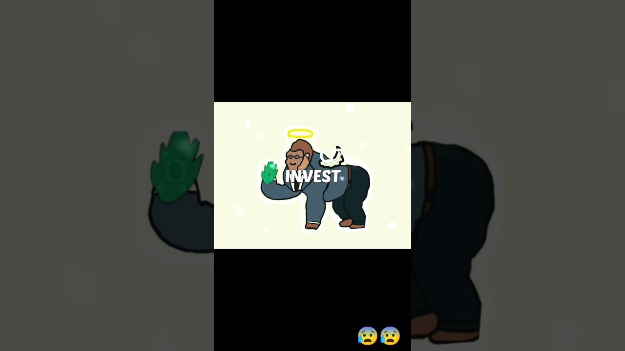 Investing Explained With Bananas… In Under 30 Seconds 🍌💰 #shorts #primateeconomics #finance #money