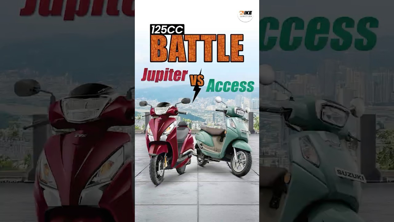Suzuki Access 125 vs TVS Jupiter 125 | Which Scooter Is Better for Daily Use?