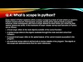 Top 5 Python Interview Question Answer | How to prepare for python interview