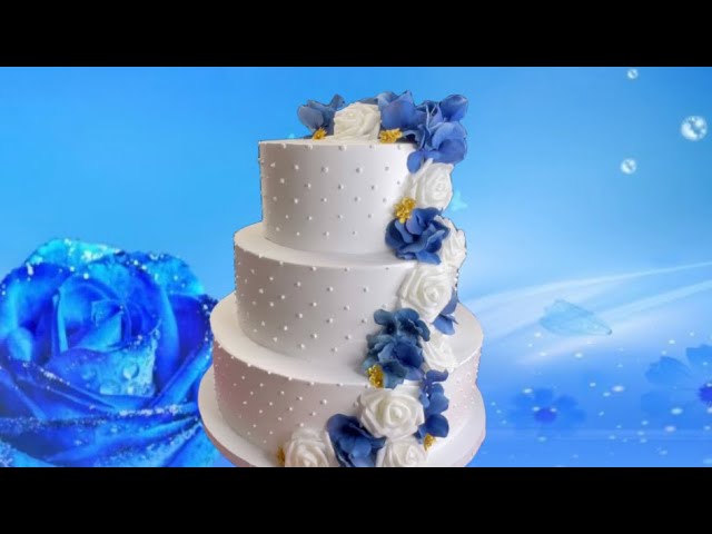 Tarta De Boda Para 150 Invitados Flores Naturales, Colores Hermosos