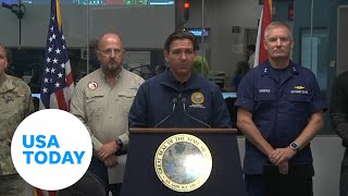 Ron DeSantis warns Hurricane Idalia 'is a very, very powerful storm' | USA TODAY