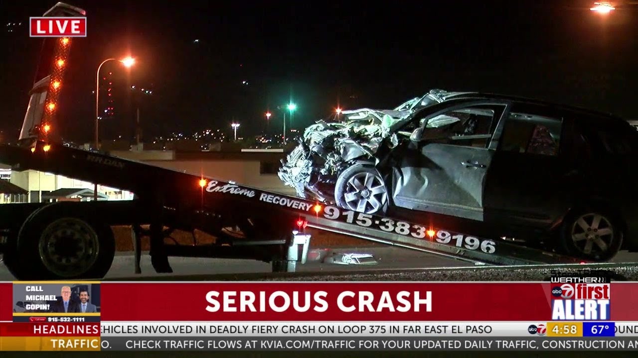 10 people transported to the hospital after a multi-vehicle crash - YouTube