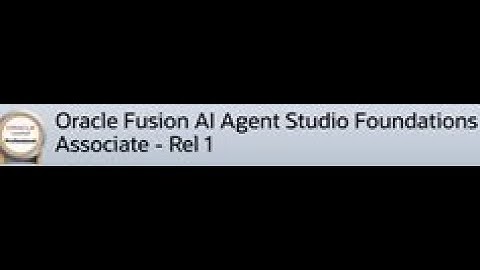 Oracle Fusion AI Agent Studio Foundations Associate   Rel 1   BETA 1Z0- 1145