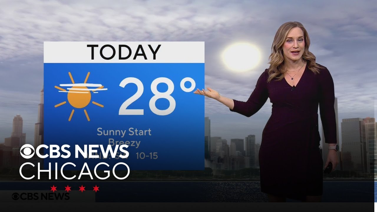 One more sunny day before snow arrives in Chicago - YouTube
