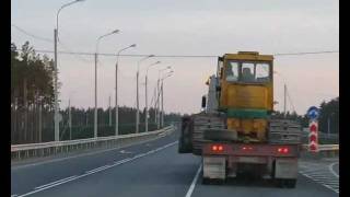 Перевозка бульдозера Б-10МБ(Аренда бульдозеров (812) 642-17-18 http://www.lst1.ru., 2011-05-25T17:21:10.000Z)