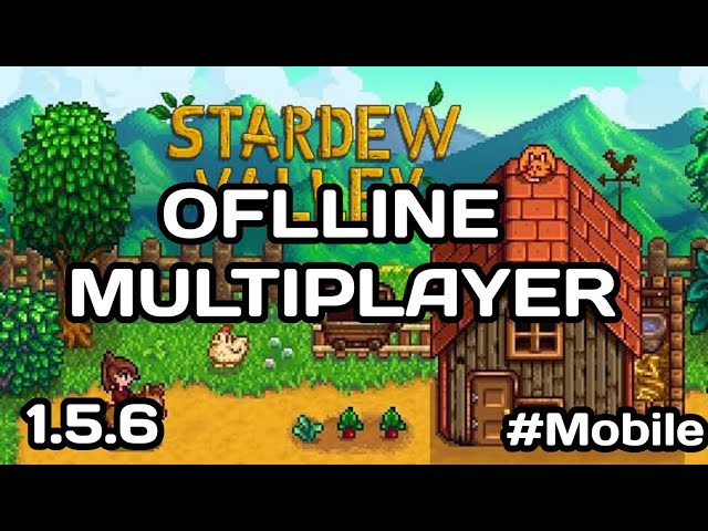 TUTORIAL OFFLINE MULTIPLAYER - Stardew Valley Mobile 1.5.6 