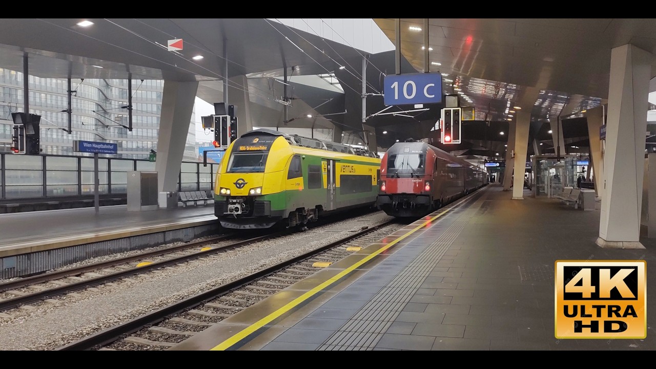 Züge Wien Hbf | Vlaky Wien Hbf | 9.2.2026