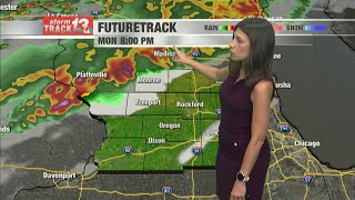 High heat remains as chances for strong storms returns