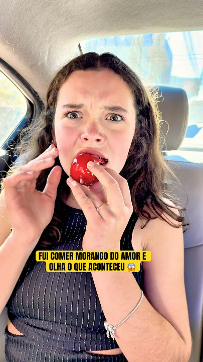 LOOK WHAT HAPPENED WHEN I EATED THE STRAWBERRY OF LOVE #strawberryoflove #viral