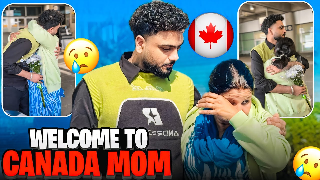 Finally hum dono mil gye 😍🥺 || welcome mom 🇨🇦 || Raju didi || Parnaj randhawa