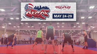 Celebrity USAV 2019 Men's A division. Tequila Mocking Bird Vs. Degenerates Wealth