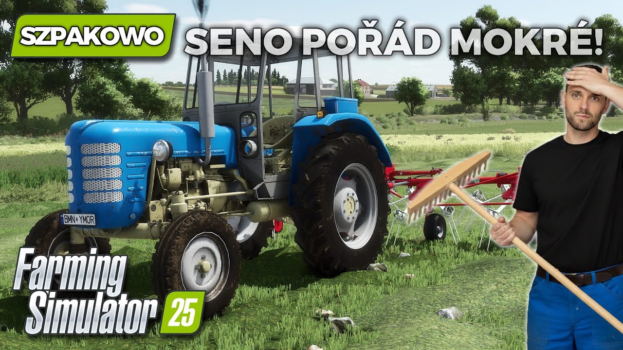 FS25 | Szpakowo🐦 #18 | Seno se nechce usušit! 😅 | Záznam streamu