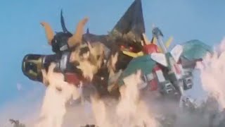 Power Rangers Lost Galaxy - Grunchor on the Loose - Megazord Fight