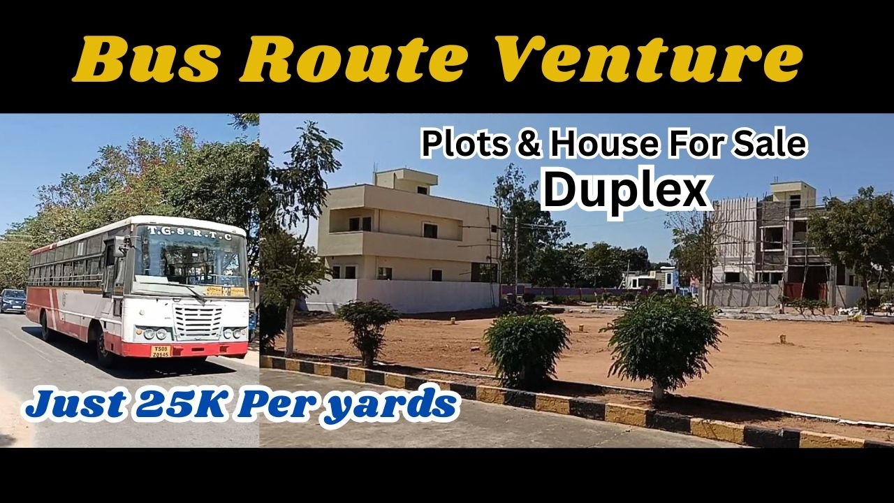 open plot for sale in hyderabad | gated community venture | low price plots