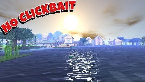 (TSPE 4.0) Ultra Realistic Minecraft PE 1.12 Shader (BEST SHADER)