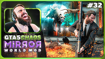 GTA 5 Chaos Mod Challenge: Mirror World & Rainbomizer Madness! Episode 32 - S07E32
