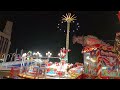 BLACKPOOL PLEASURE BEACH RIDES NEXT TO TOWER OF BLACKPOOL ILLUMINATIONS GREAT WESTERN RAILWAY 