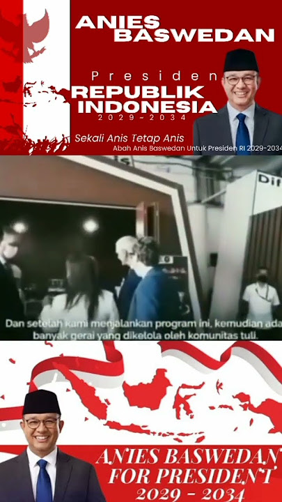 ANIES BASWEDAN DI PERGAULAN INTERNASIONAL SPEAKING ENGLISH