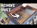 How to clean a Rusty Blackstone Griddle