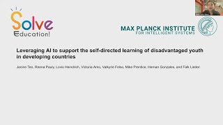 Leveraging AI to support self-directed learning of disadvantaged youth – Janine Teo & Reena Pauly