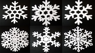 6-Point Paper Snowflakes - Artist & Craftsman Supply