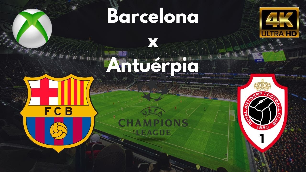 Barcelona x Antwerp: saiba onde assistir ao jogo da Liga dos Campeões
