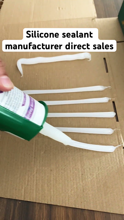 Silicone sealant factory direct sales.#silicone #adhesive#factory #manufacturing #glue #decoration