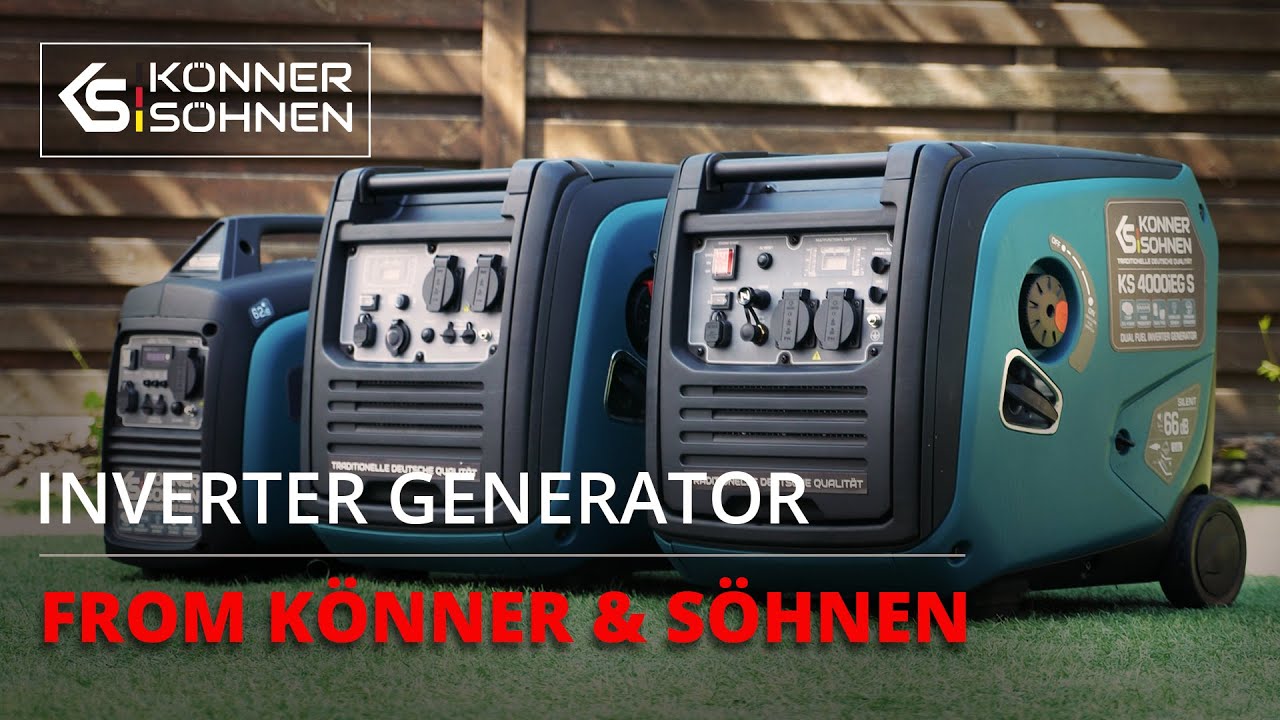 Generador inverter Könner&Söhnen KS 4000iE S, 4000W, generador