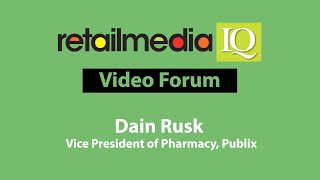 Video Forum: Dain Rusk, Publix
