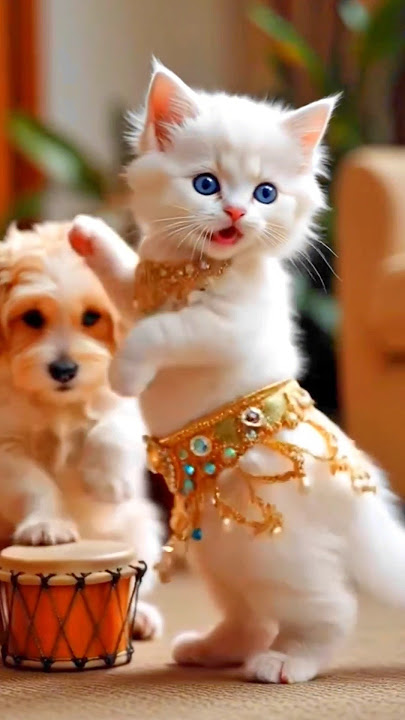 Viral Cats and Dogs Dance 🐕🐈 #cat #dog #puppy #dogdance #puppydance #catdance