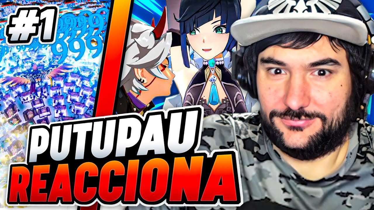 PUTUPAU REACCIONA a los VIDEOS MÁS RANDOM de GENSHIN IMPACT #1