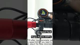 Kugoo Kukirin M4Pro - Speed Hack #electricscooter #kugookirin #escooter