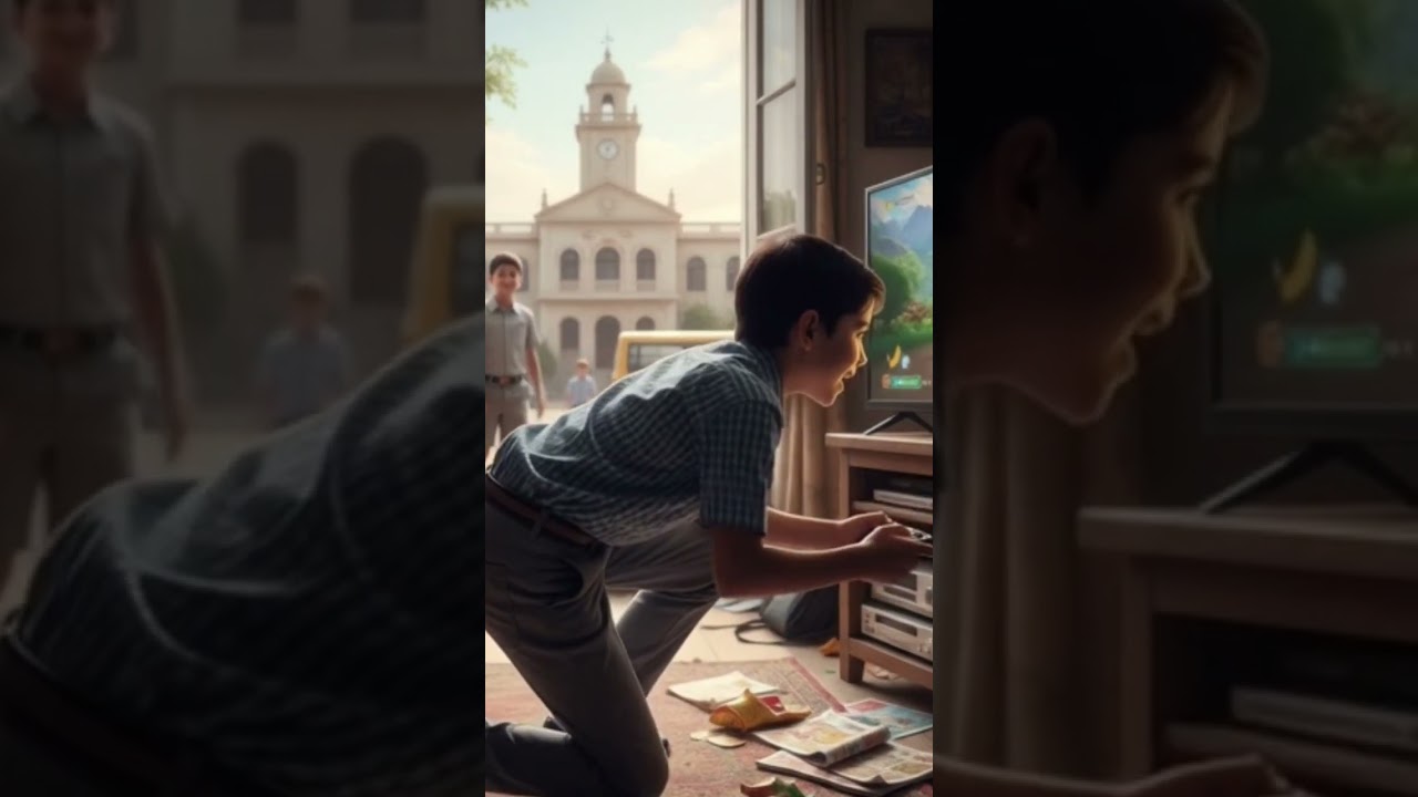 ek ladka tha  jo sara din games🎮 tha 