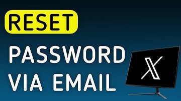 How To Reset Password Via Email On X (Twitter) App On PC (New Update)
