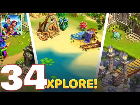 Bermuda Adventures: Island Farm Games - Gameplay Walkthrough Part 34 (iOS, Android)