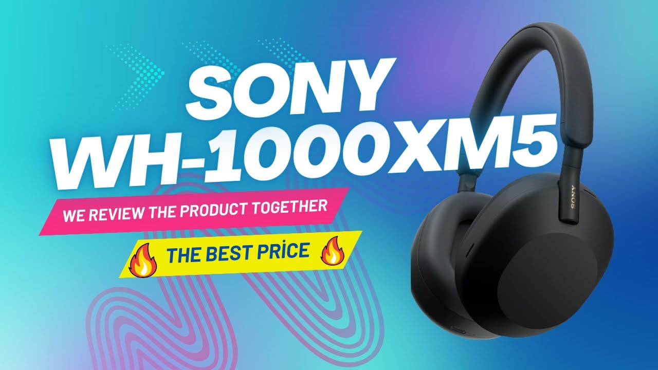 Sony WH-1000XM5 The Best Wireless Noise Canceling Headphones with Auto Noise Canceling Optimizer
